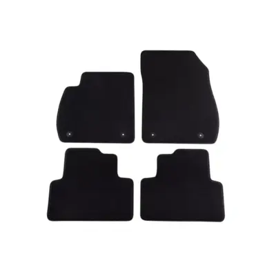 Tappetini Tessuto Triplo Strato Nero Set 4 Pezzi per Opel Zafira C 2012-2019