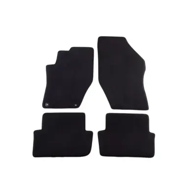 Tappetini Tessuto Triplo Strato Nero Set 4 Pezzi per Peugeot 308 Cc 2009-2013