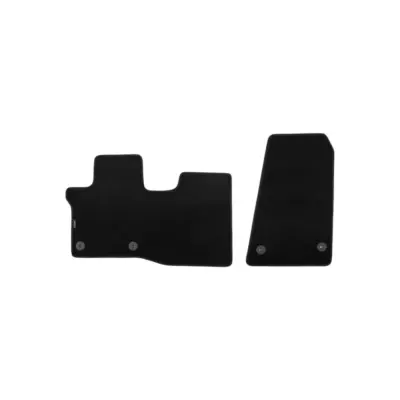 Tappetini Tessuto Triplo Strato Petex Style 2 Pezzi Neri per Ford Transit