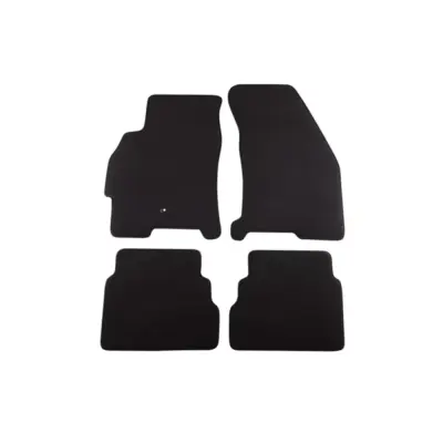 Tappetini Tessuto Triplo Strato Set 4 Pezzi Neri per Ford Mondeo 1993-2000