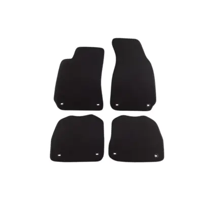 Tappetini Tessuto Triplo Strato Set 4 Pezzi Neri per Skoda Superb 2002-2008