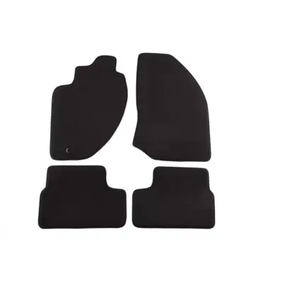 Tappetini Tessuto Triplo Strato Set 4 Pezzi Nero per Alfa Romeo 166 1998-2007