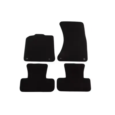 Tappetini Tessuto Triplo Strato Set 4 Pezzi Nero per Audi Q5 2008-2016