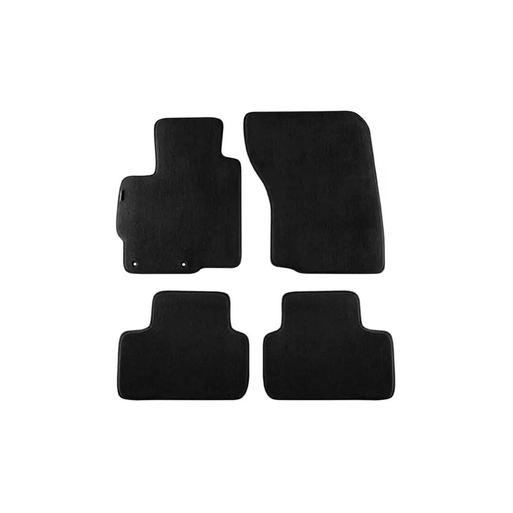 Tappetini Tessuto Triplo Strato Set 4 Pezzi Nero per Mitsubishi Asx 2010-2022