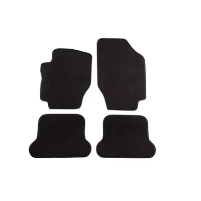 Tappetini Tessuto Triplo Strato Set 4 Pezzi Nero per Peugeot 307 Cc 2003-2009