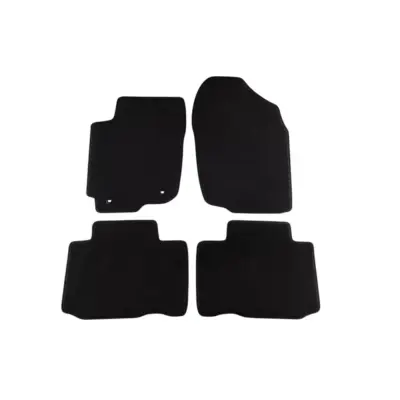 Tappetini Tessuto Triplo Strato Set 4 Pezzi Nero per Toyota RAV4 2013-2018