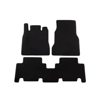 Tappetini Tre Strati Tessuto Nero 3 Pezzi per Mercedes Classe A W168 1997-2001