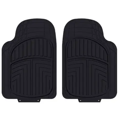 Tappetini Universali Premium Neri 2 Pezzi