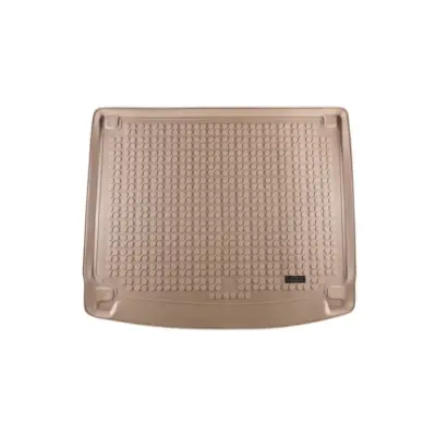 Tappetino Bagagliaio Gomma Beige per Porsche Cayenne 2010-2017 Senza Subwoofer