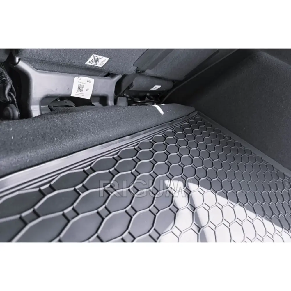 Tappetino Bagagliaio Gomma Nero 1 Pezzo per Ford C-Max 2010-2019