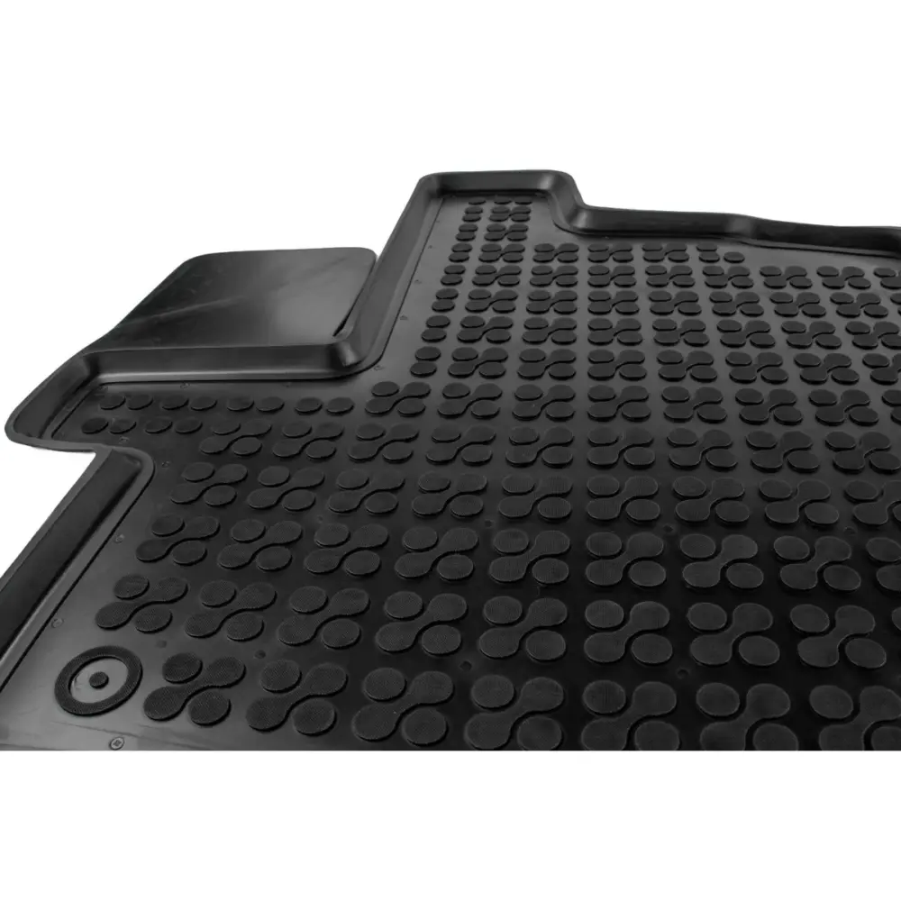 Tappetino Gomma Anteriore Nero 1 Pezzo per Fiat Ducato 2006-2014