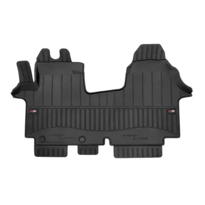 Tappetino Gomma Anteriore Nero per Opel Vivaro 2001-2014 1 Pezzo