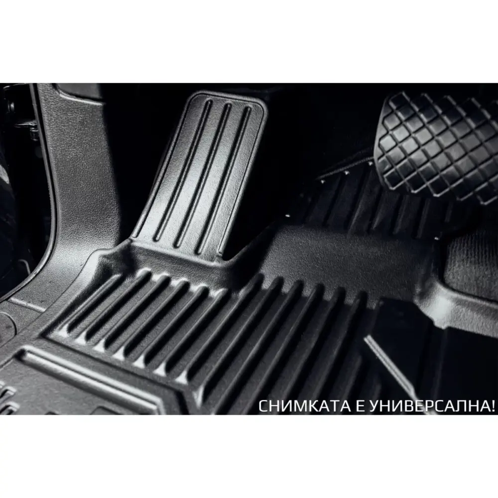 Tappetino Gomma Specifico Nero 1 Pezzo per Fiat Ducato dal 2006
