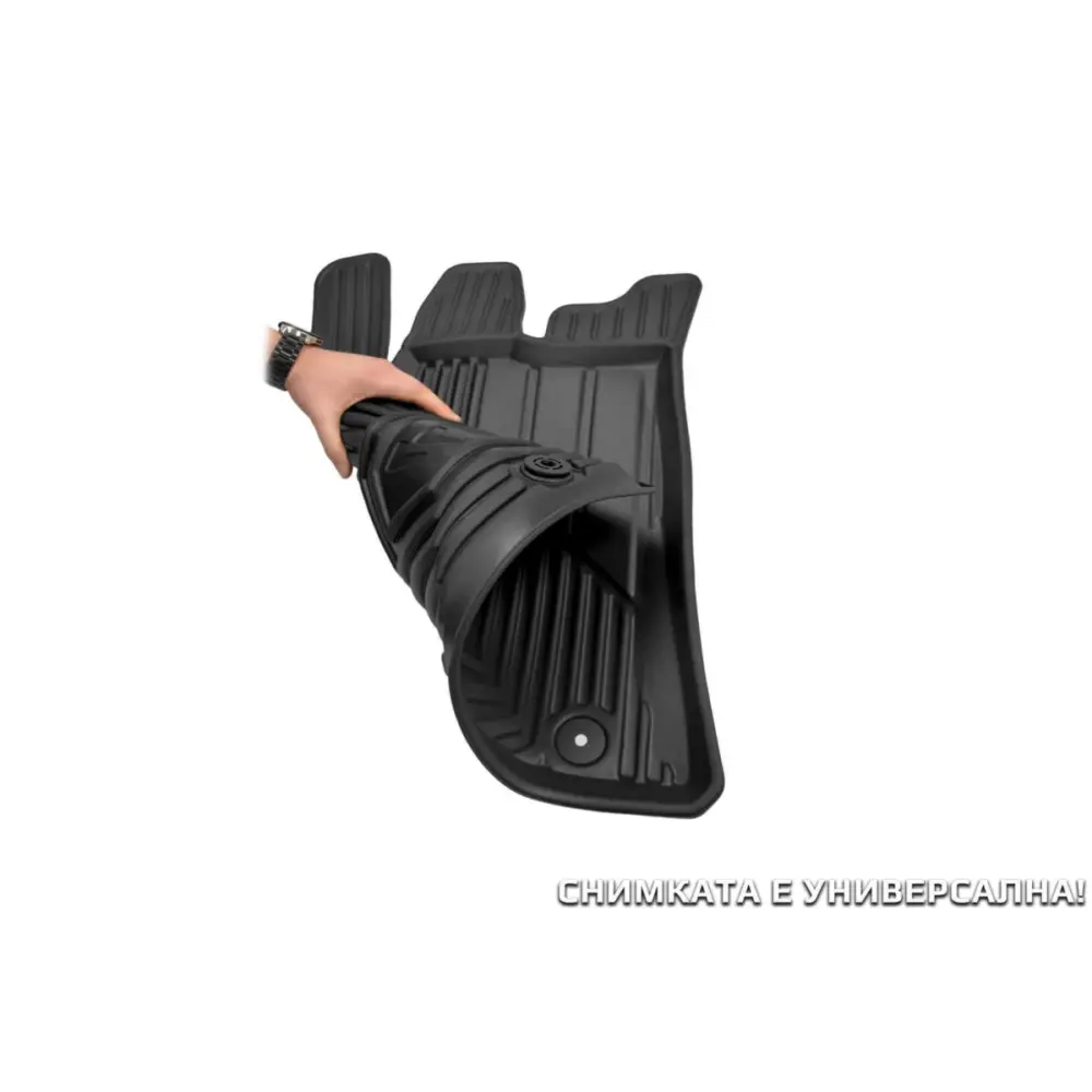 Tappetino Gomma Specifico Nero 1 Pezzo per Ford Transit 2000-2013