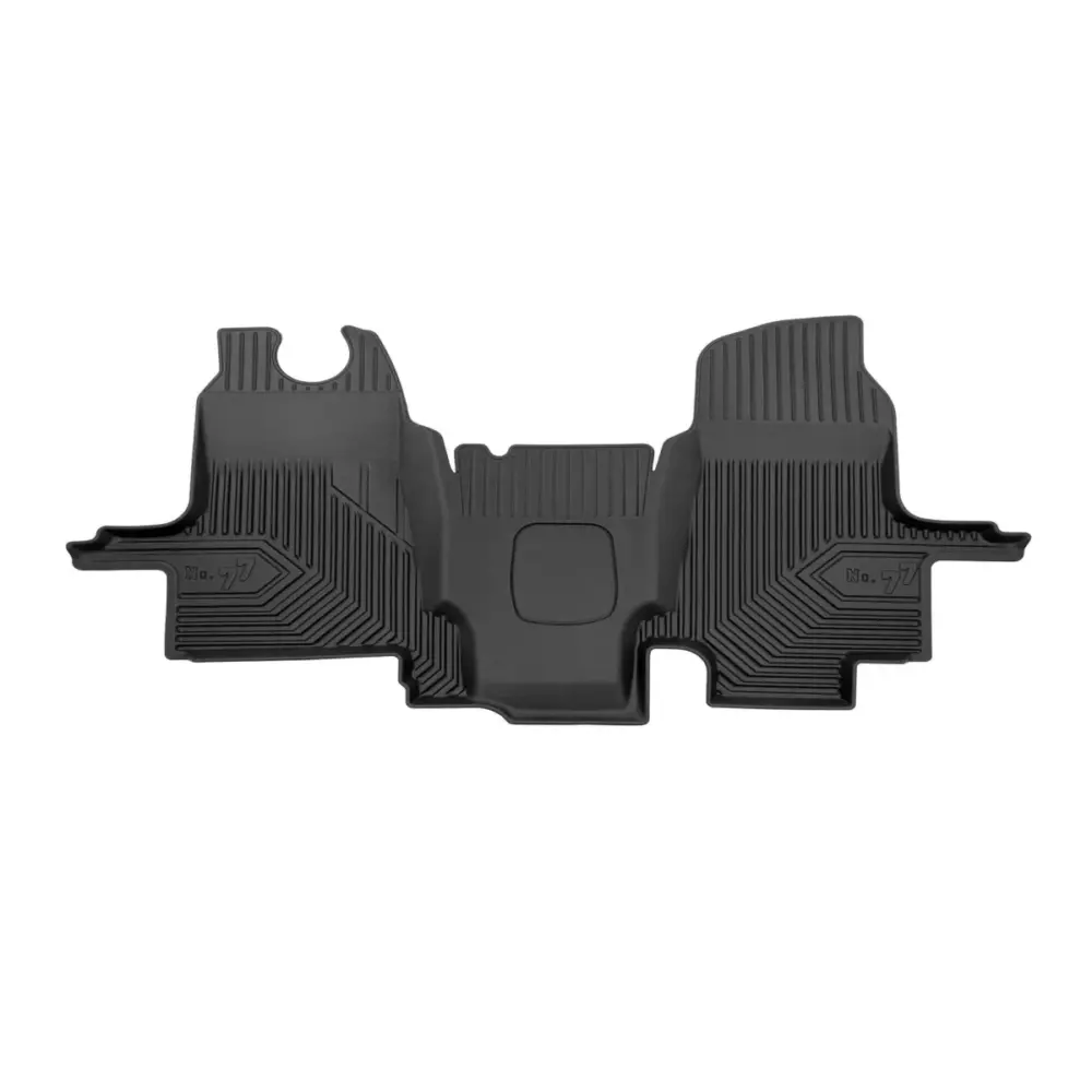 Tappetino Gomma Specifico Nero 1 Pezzo per Ford Transit 2000-2013