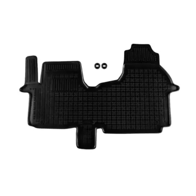 Tappeto Gomma Specifico Posteriore Nero 3 Posti Opel Vivaro 2014-2018
