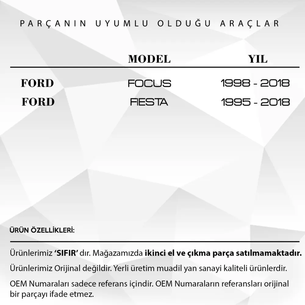 Tappo di Scarico Olio per Ford Focus, Fiesta