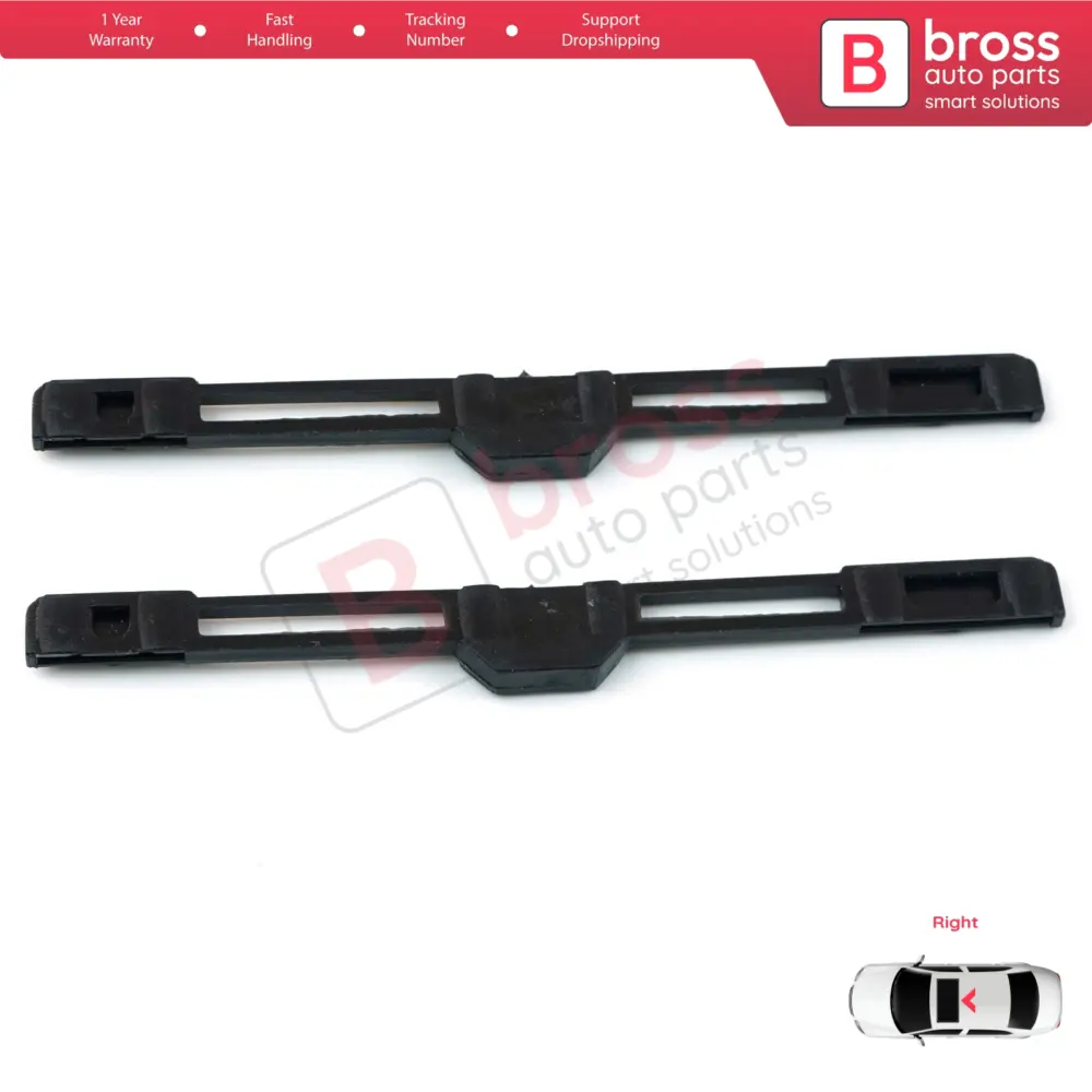 Tenda Parasole Tetto Scorrevole Destro 2 Pezzi per BMW Serie 3 E46 1997-2006