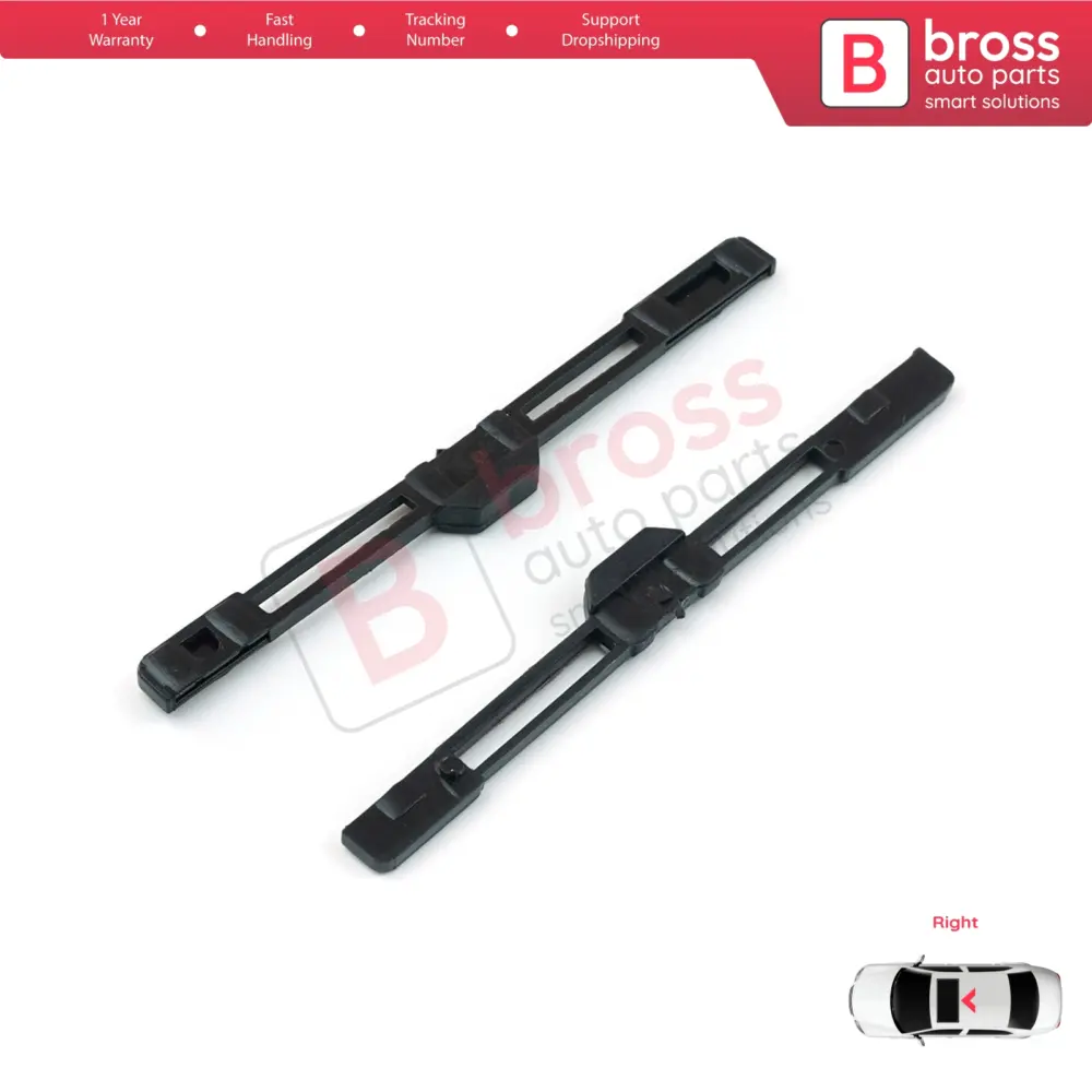 Tenda Parasole Tetto Scorrevole Destro 2 Pezzi per BMW Serie 3 E46 1997-2006
