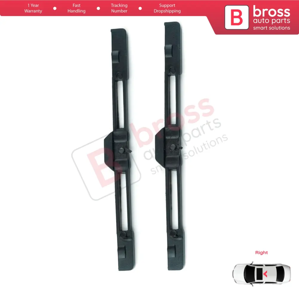 Tenda Parasole Tetto Scorrevole Destro 2 Pezzi per BMW Serie 3 E46 1997-2006