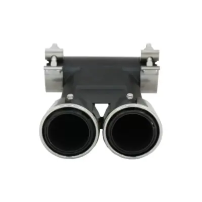 Terminale di Scarico Cromato Posteriore per Porsche 718 Cayman Boxster 982