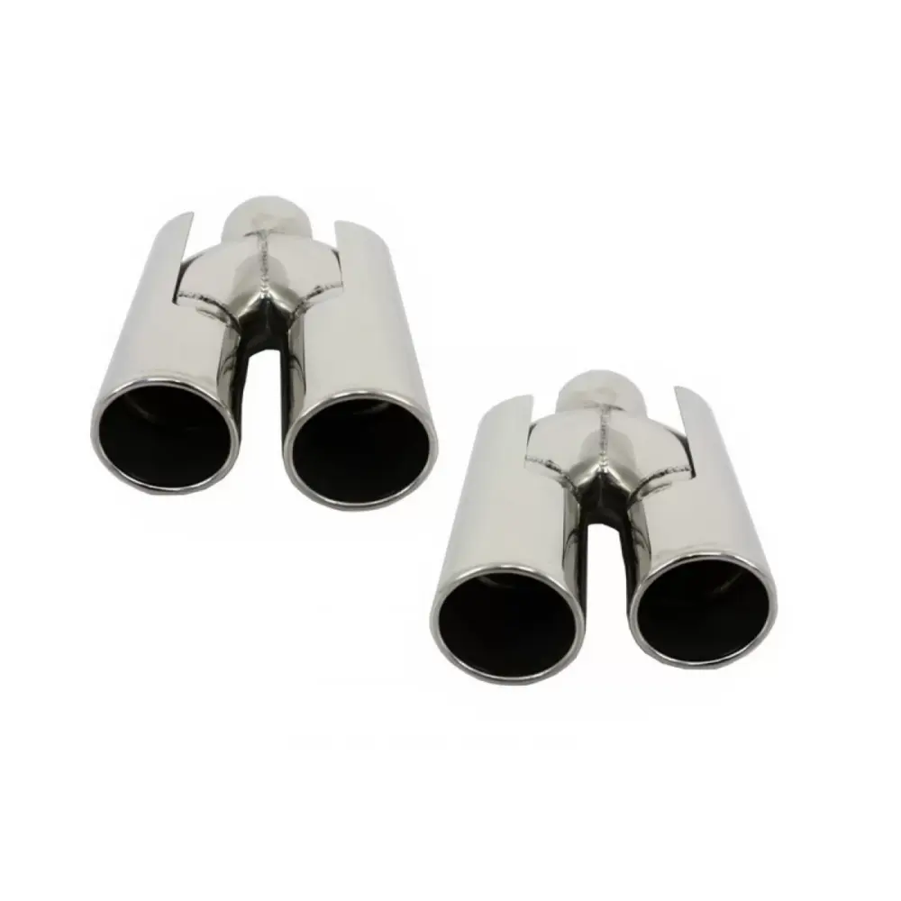 Terminale di Scarico Doppio per BMW Serie 3 E90 M3 M5 M6 F10 F30 E92 E93 E39