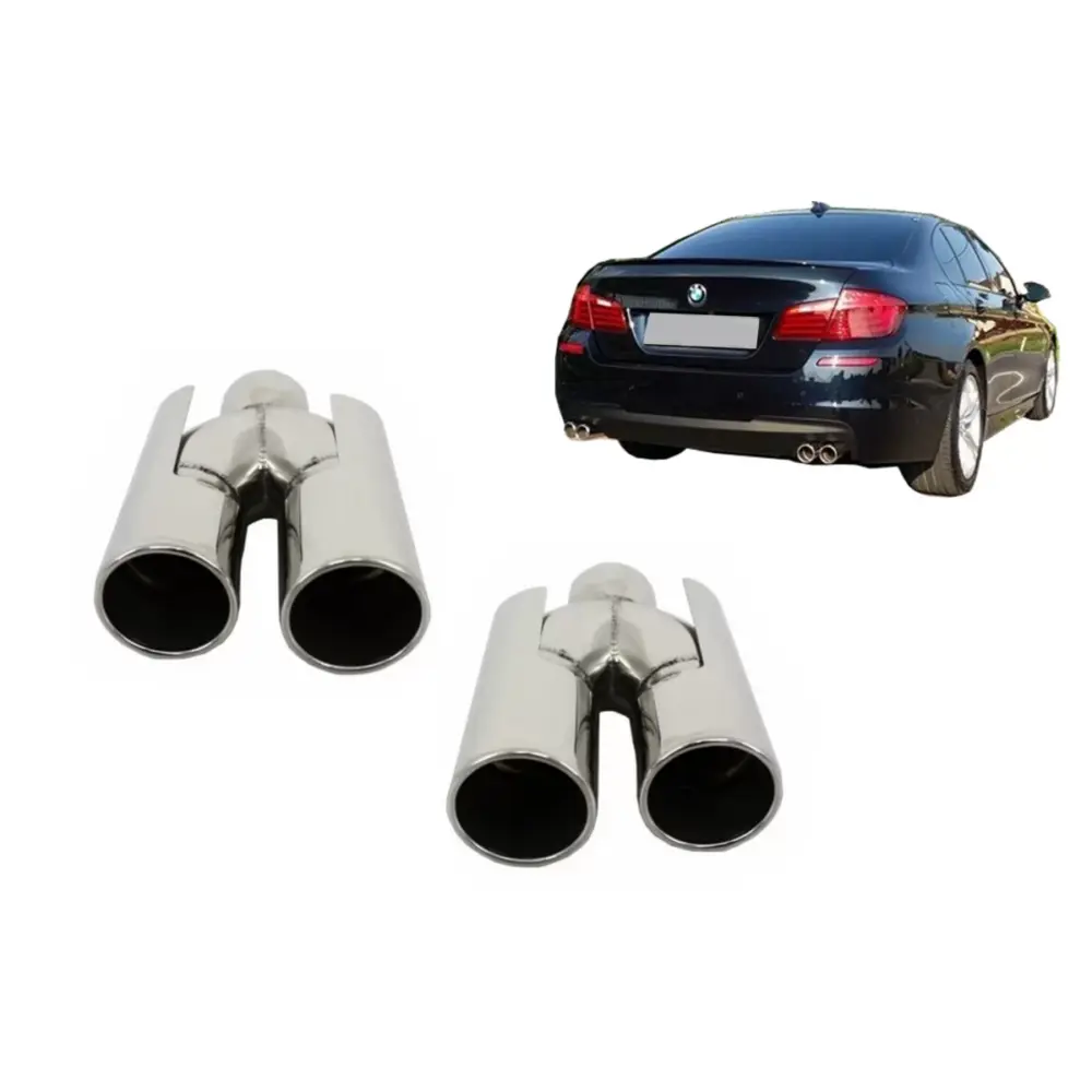 Terminale di Scarico Doppio per BMW Serie 3 E90 M3 M5 M6 F10 F30 E92 E93 E39
