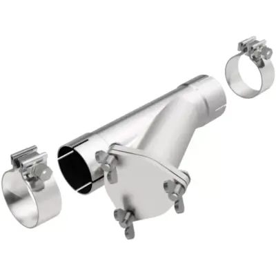 Terminale di Scarico Inox Universale 2,5 Pollici 63 mm
