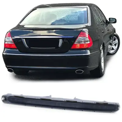 Terzo Stop LED Vetro Trasparente Fumo Nero per Mercedes Classe E W211 02-06