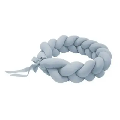 Treccia paracolpi per per Mini Culla, Cesta Azzurra