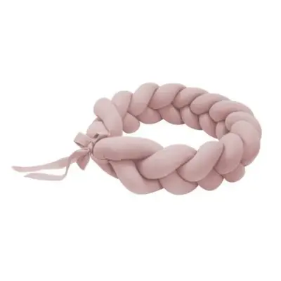Treccia paracolpi per per Mini Culla, Cesta Rosa