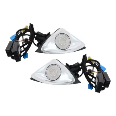 Tweeter Rotanti LED Anteriore Porta 64 Colori per Mercedes Classe E W213 S213