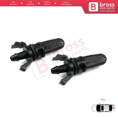 Ugelli Lavafari Posteriori 2 Pezzi per Renault Scenic MK2 Megane 2 Espace 5
