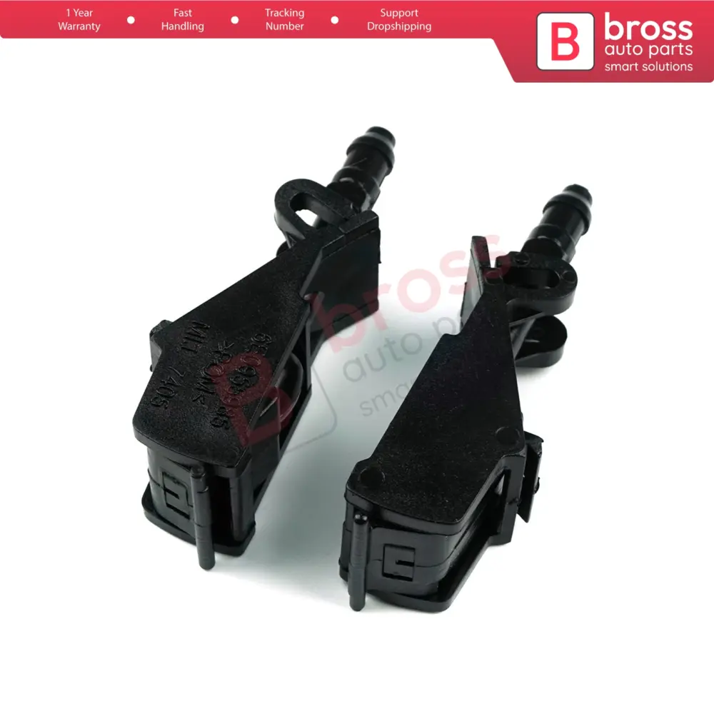 Ugelli Lavavetri Anteriori 2 Pezzi per VW Golf Jetta Bora MK4 Passat B5 Polo