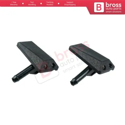 Ugelli Lavavetri Anteriori 2 Pezzi per VW Golf Jetta Bora Passat Polo Seat