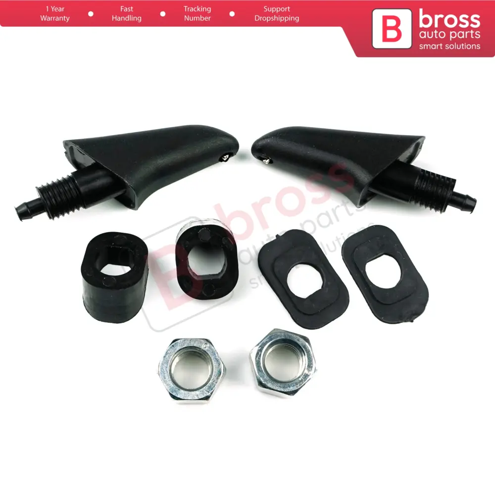 Ugelli Lavavetro Anteriori 2 Pezzi per Hyundai Porter H100 MK3 1997-2008