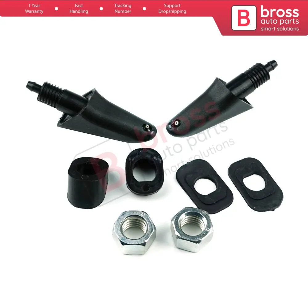 Ugelli Lavavetro Anteriori 2 Pezzi per Hyundai Porter H100 MK3 1997-2008