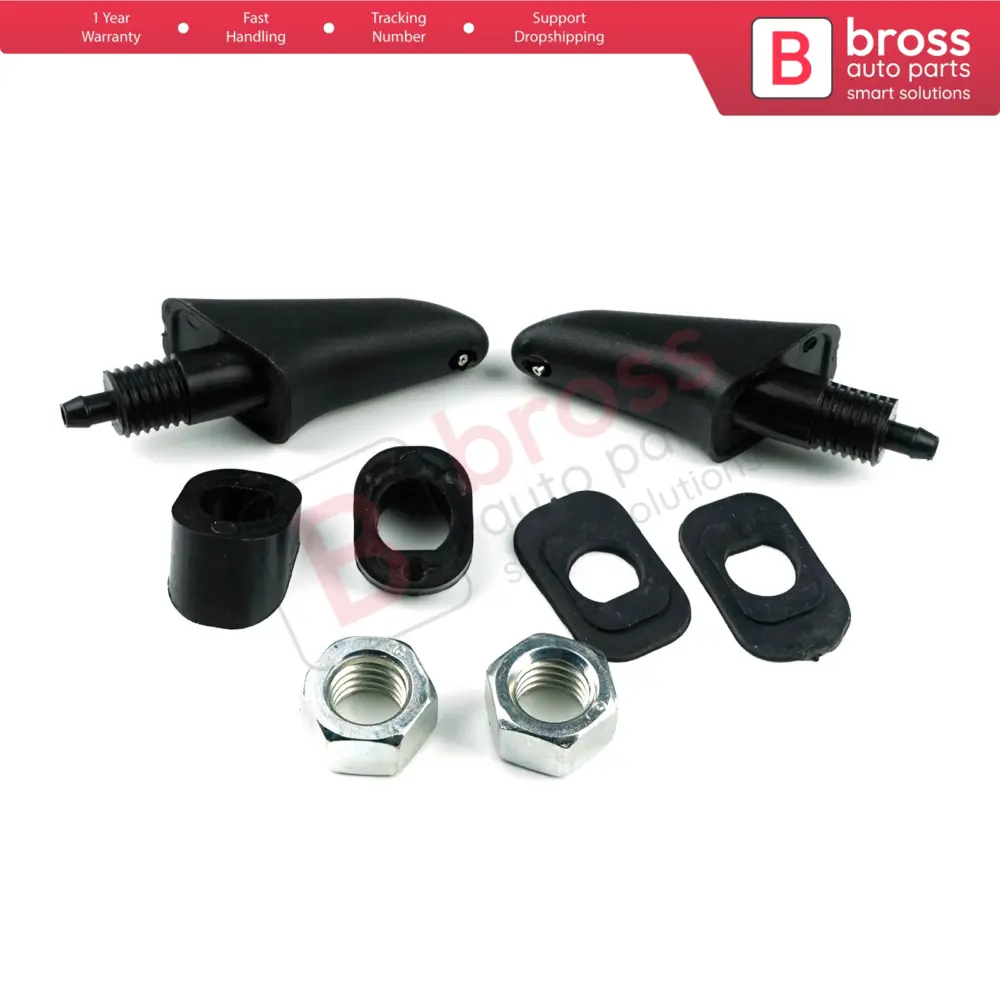Ugelli Lavavetro Anteriori 2 Pezzi per Hyundai Porter H100 MK3 1997-2008