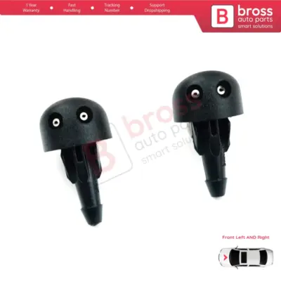 Ugelli Lavavetro Anteriori 2 Pezzi per Renault Clio MK2 Symbol Thalia MK1 MK2