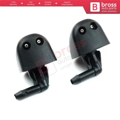 Ugelli Spruzzo Lavavetri Anteriori 2 Pezzi per Renault Laguna 1 Trafic 2 Kangoo