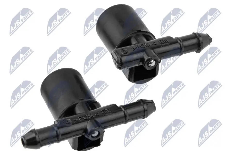 Ugello Acqua Lavaggio Cristallo Anteriore Dx Sx Kit 2 Pezzi per Opel Astra