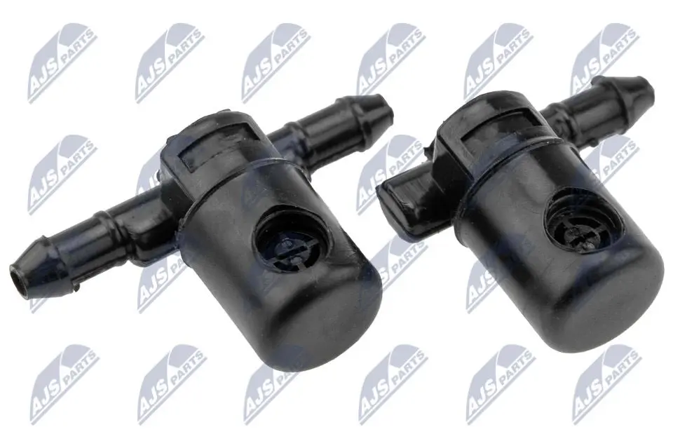 Ugello Acqua Lavaggio Cristallo Anteriore Dx Sx Kit 2 Pezzi per Opel Astra