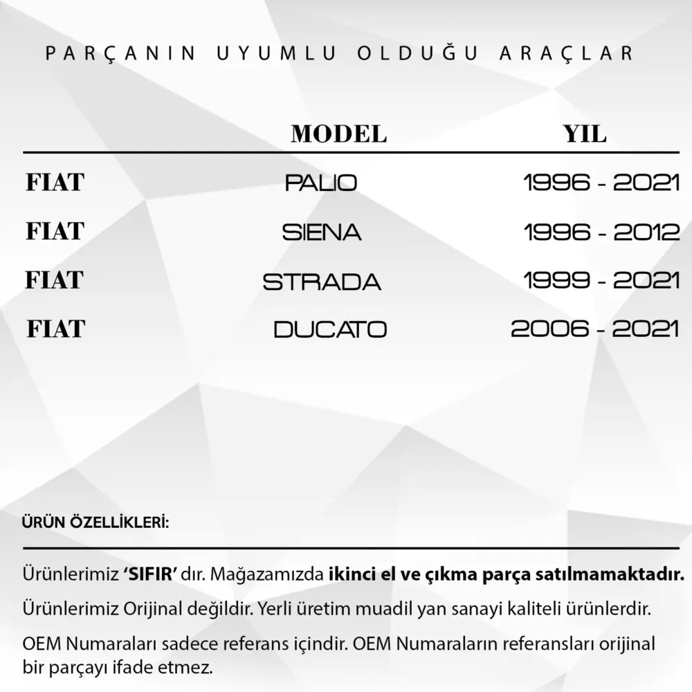 Ugello Fontana Acqua per Fiat Palio, Siena, Strada, Ducato