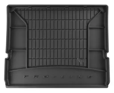 Vasca baule 3D per Ford S-Max I 2006-2014, Terza Fila di Sedili Ripiegata
