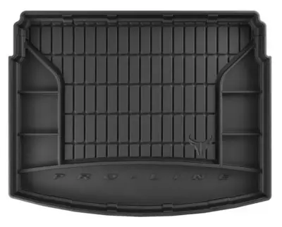 Vasca baule 3D per Toyota Auris II 2012-2018, Senza Nicchie Laterali)