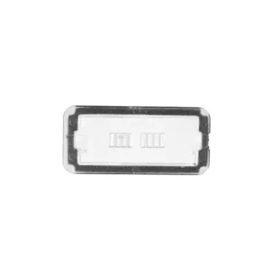 Vetro Fanale Targa per Fiat Linea, 500