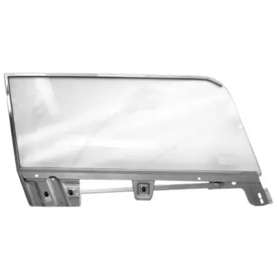 Vetro Finestrino Destro Completo Trasparente per Ford Mustang Coupe 67-68