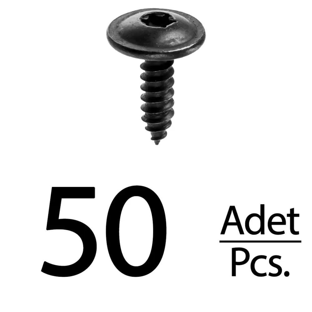 Viti Cofano Torx per Volkswagen Golf Passat Beetle Cabrio - 50 Pezzi