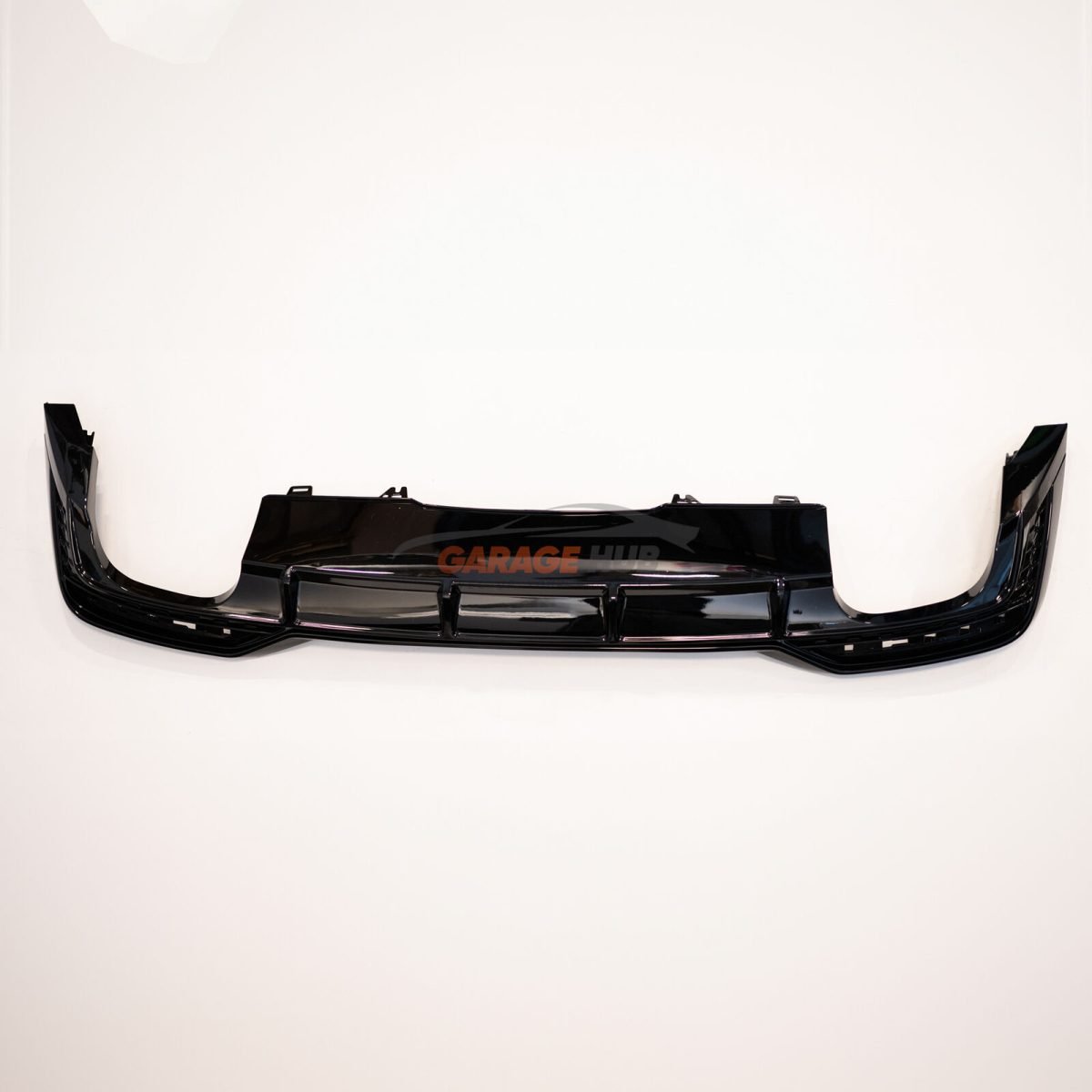 Diffusore *S5 Design* per Audi A5 dal 2021+ per paraurti S-Line Nero Lucido ABS