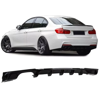 Diffusore posteriore-performance nero lucido-per BMW F30 F31 320 325 328 330 335